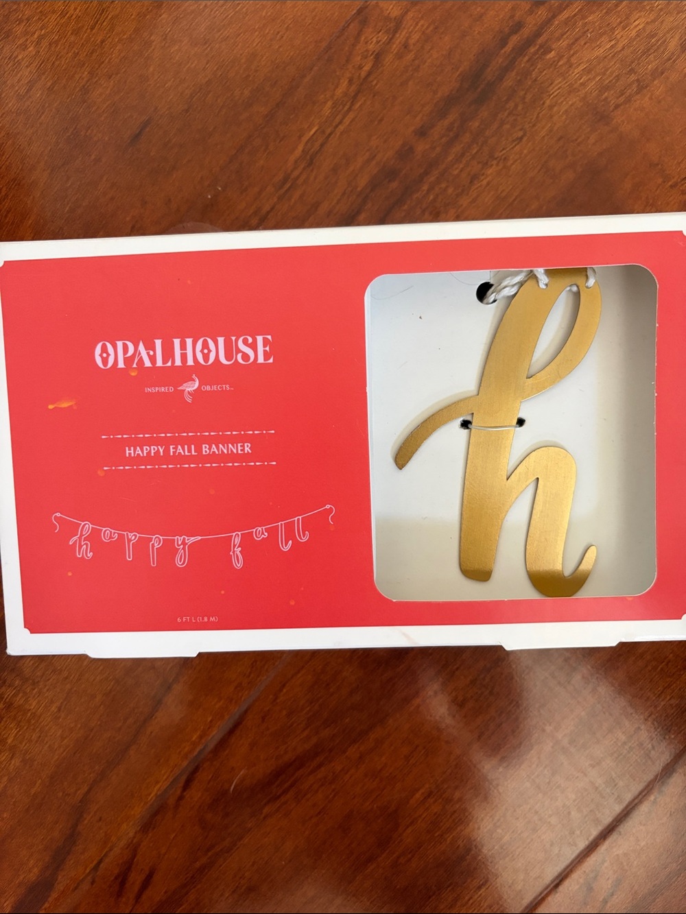 Opalhouse Gold 'Happy Fall' Letter Banner